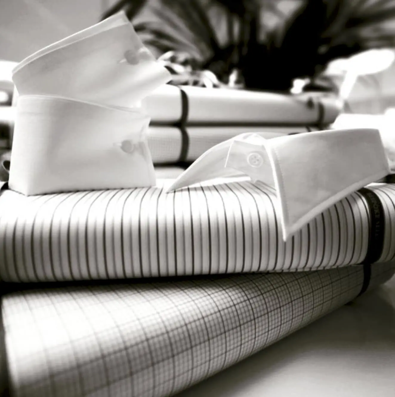 Custom Shirts by Bespoke By CB — 200s two-ply · monogrammed